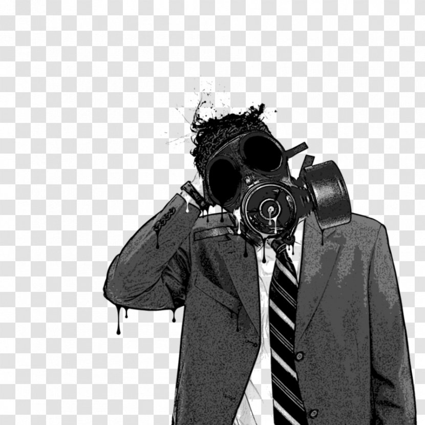 The Arkanes War Don't Act Like You Know Me Album - Silhouette - Gas Mask Transparent PNG