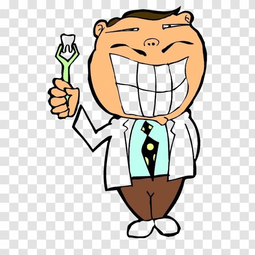 Dentistry Tooth Physician - Thumb - Cartoon Doctor Transparent PNG