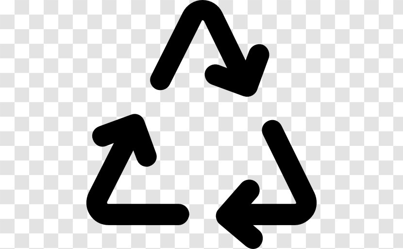 Recycling Symbol Plastic - Arrow Transparent PNG