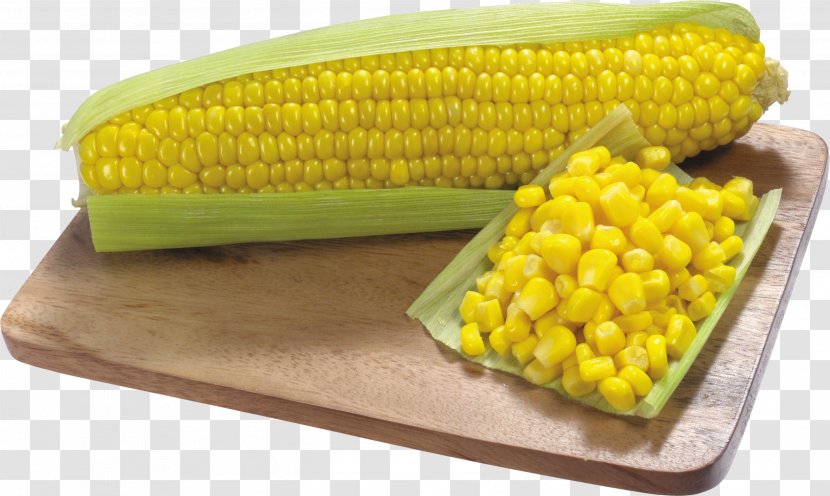 Corn On The Cob Maize Kernel Corncob Sweet - Highdefinition Television Transparent PNG
