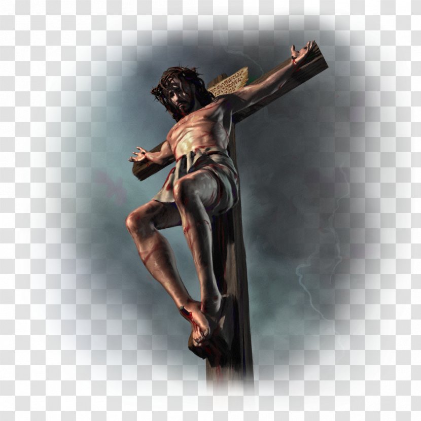 Bible Resurrection Of Jesus Christian Cross Christianity Preacher - Artifact - Crucifixion Transparent PNG