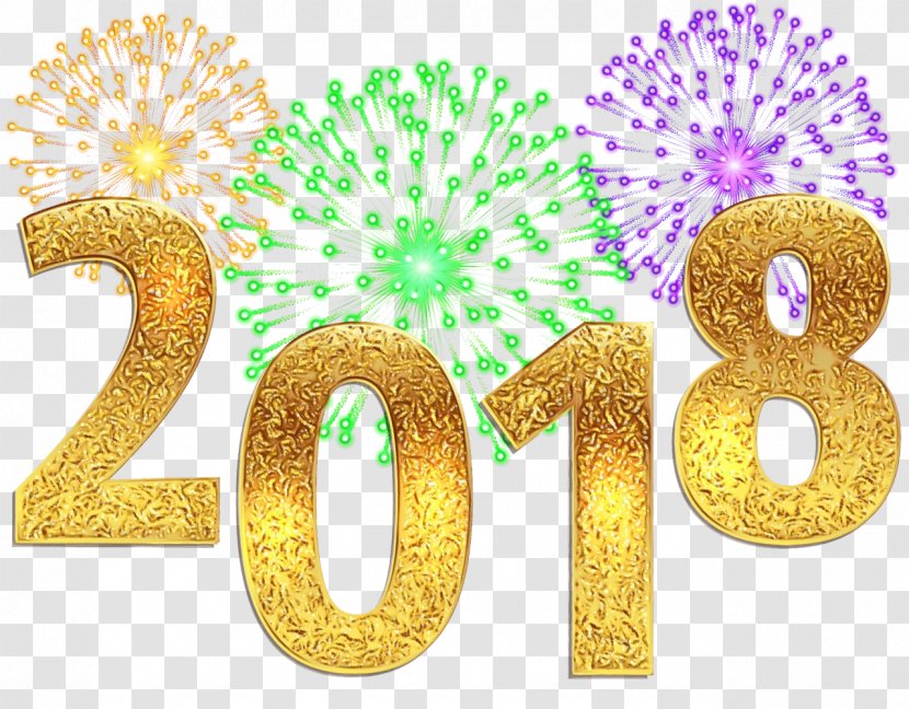 New Year 0 Happy Newyear 2018 Image - Symbol Transparent PNG