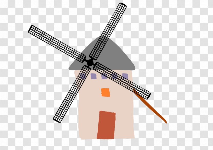 Windmill Clip Art - Wind Turbine Transparent PNG