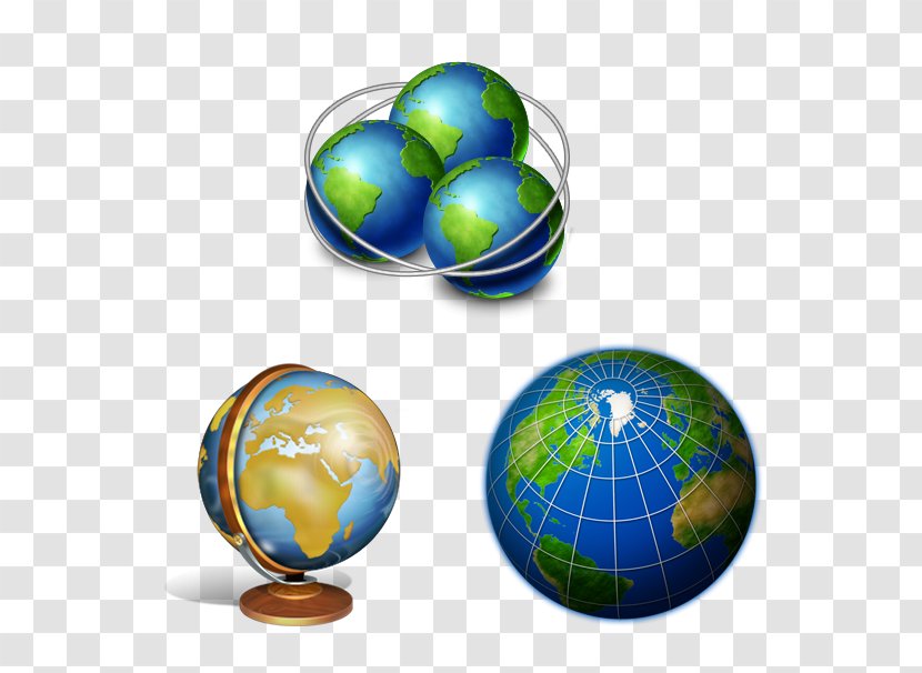 Server Internet Icon - Easter Egg - Cartoon Globe Transparent PNG