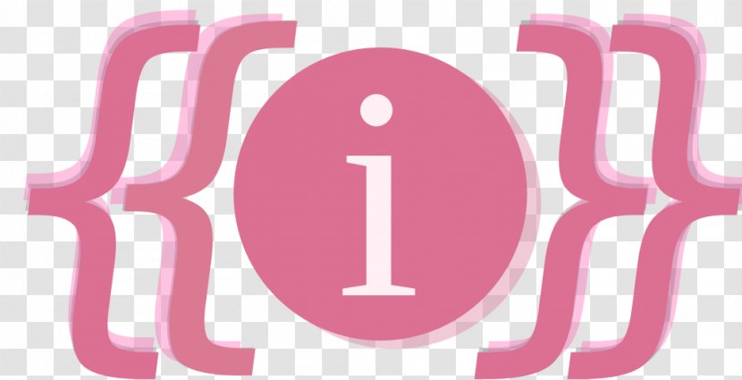 Logo Brand - Pink - Design Transparent PNG