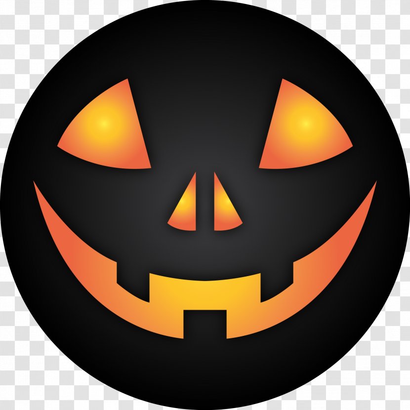 Halloween Jack-o-lantern - Orange - Symbol Plant Transparent PNG
