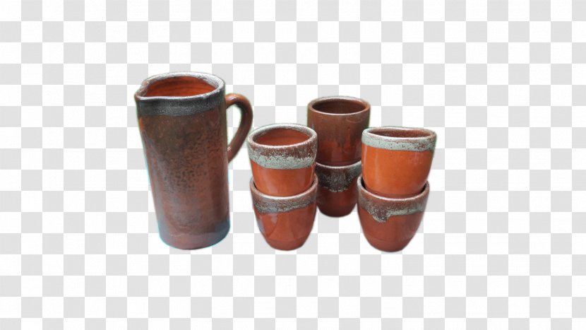 Ceramic Vase Pottery Brown - Pisco Sour Transparent PNG