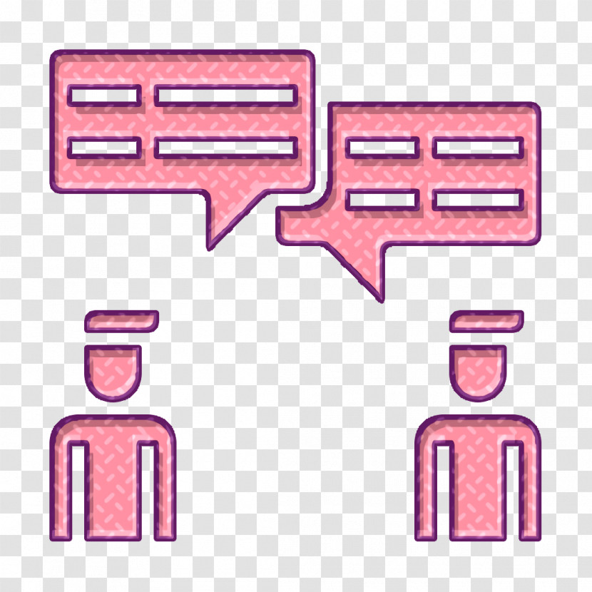 Advertising Icon Chat Icon Negotiating Icon Transparent PNG