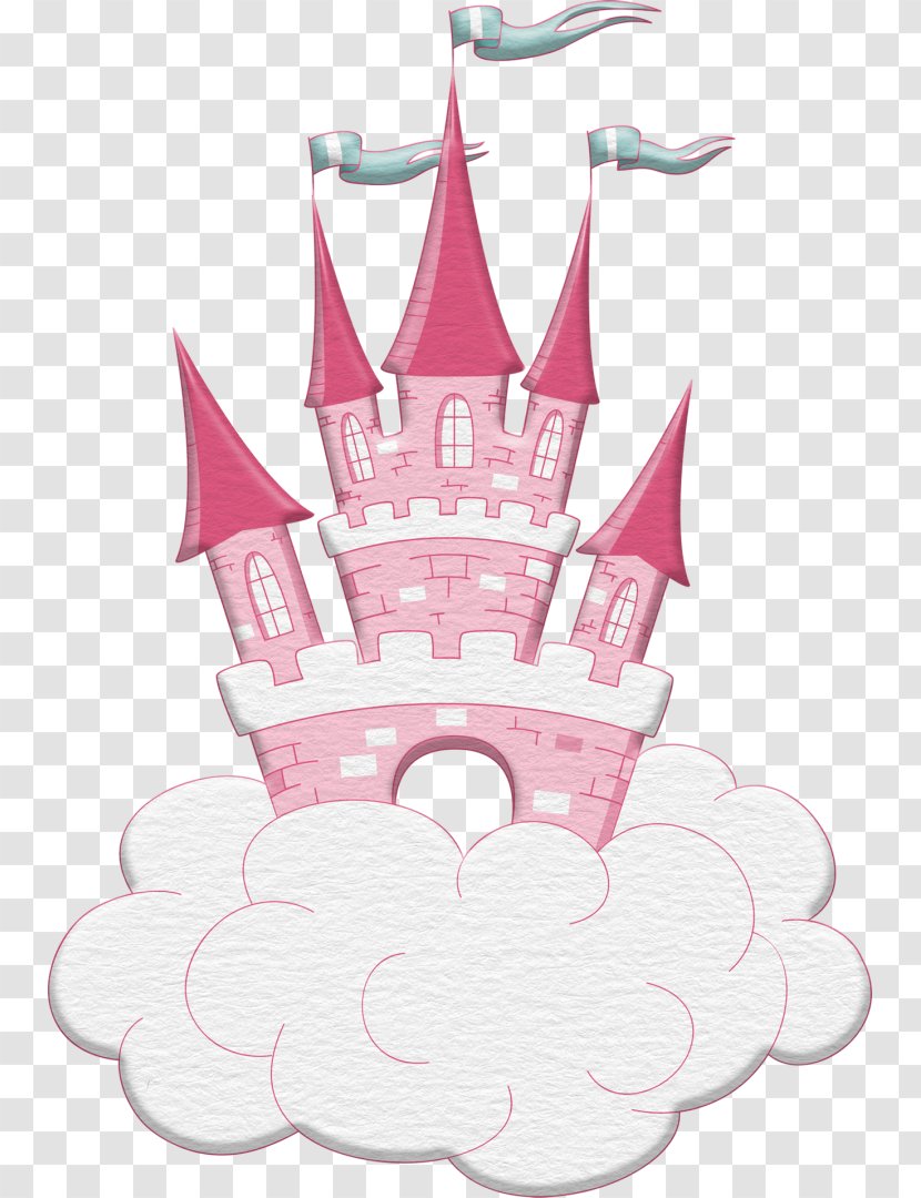 Castle - Fairy Tale - Pink Transparent PNG