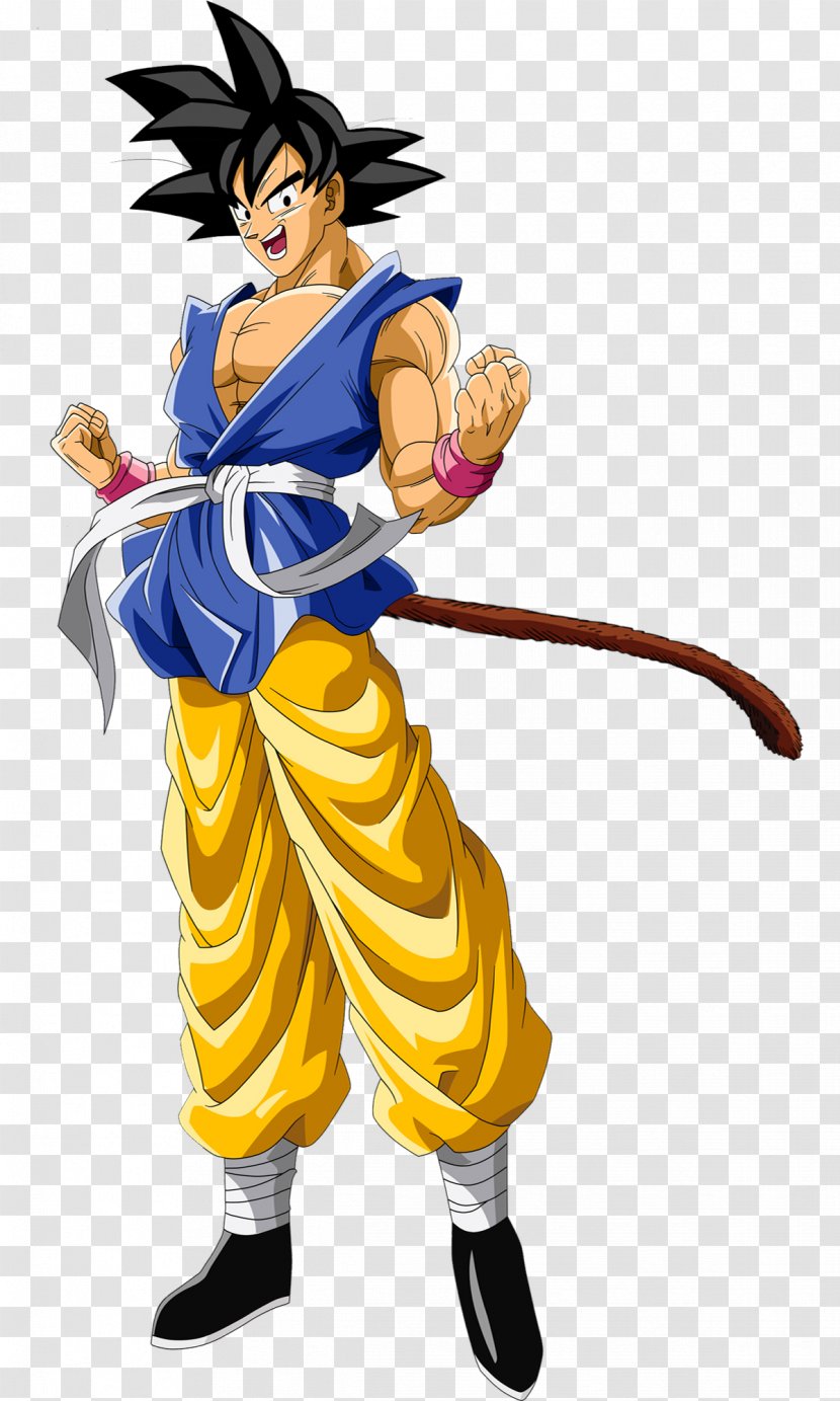 Goku Trunks Gohan Majin Buu Frieza - Watercolor Transparent PNG