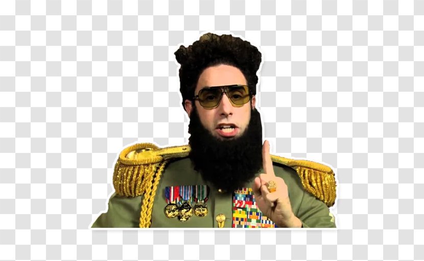 The Dictator Sacha Baron Cohen Aladeen YouTube - Beard - Youtube Transparent PNG
