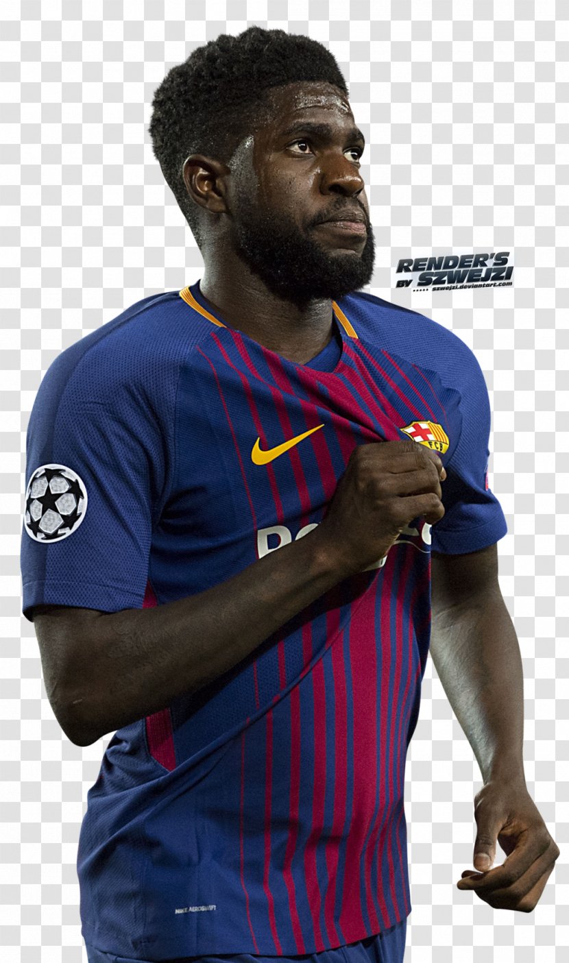 Samuel Umtiti FC Barcelona Football Player Sport - Shoulder - UMTITI Transparent PNG