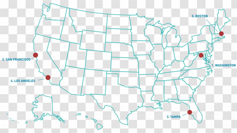 United States World Map Physische Karte City Transparent PNG