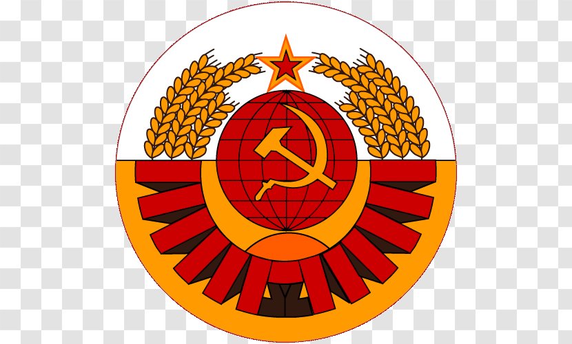 Republics Of The Soviet Union State Emblem Communism Coat Arms Transparent PNG