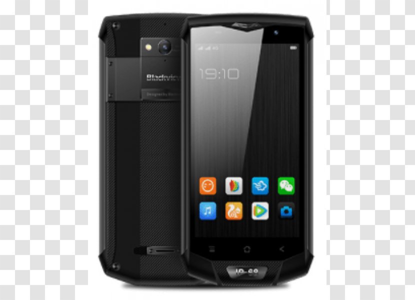 Smartphone Telephone Grey Artikel Blackview BV8000 Pro - Mobile Device Transparent PNG