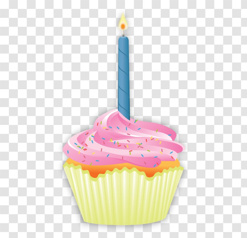 Cupcake Birthday Cake Muffin Clip Art - Cupcakes Vector Transparent PNG