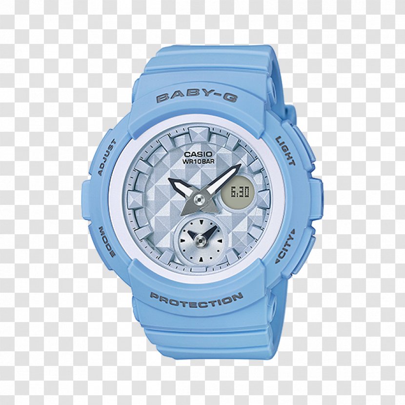 G-Shock Watch Casio Water Resistant Mark Pastel - Strap Transparent PNG