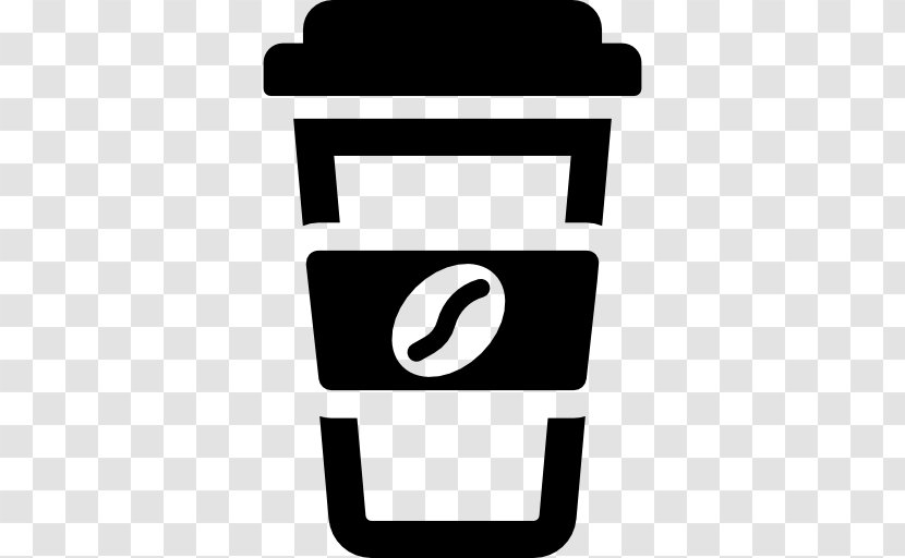 Iced Coffee Cafe Cup - Text - Icon Transparent PNG