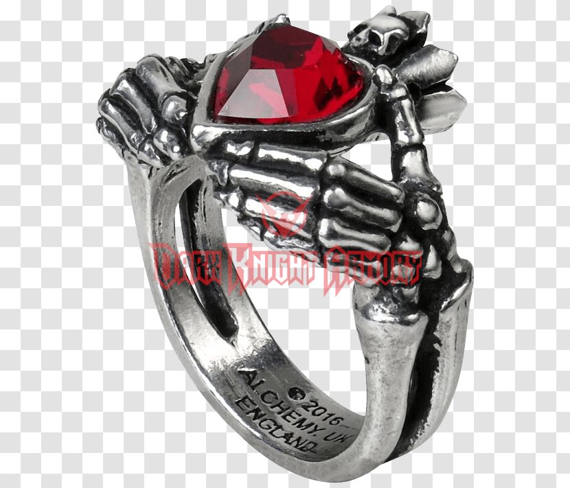 Claddagh Ring Earring Wedding Jewellery - Gemstone Transparent PNG