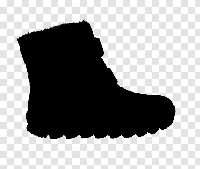 Shoe Boot Walking Font Black M - White - Footwear Transparent PNG