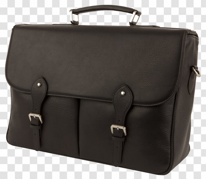 Briefcase Handbag Leather Satchel - Bridle Transparent PNG
