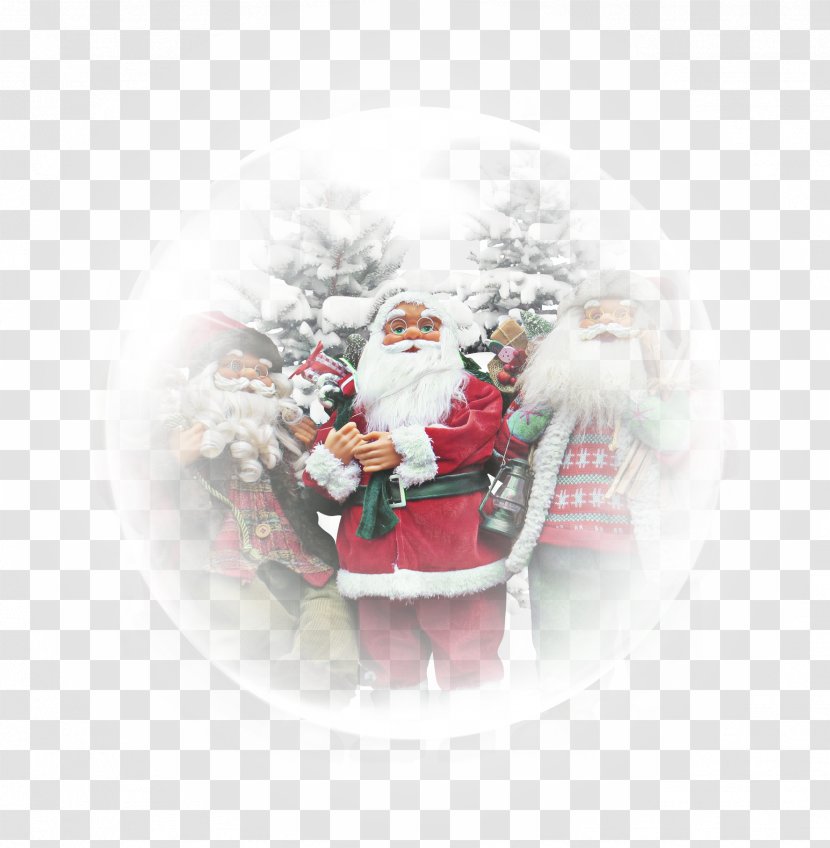 Santa Claus Christmas Ornament Illustration - Fictional Character Transparent PNG