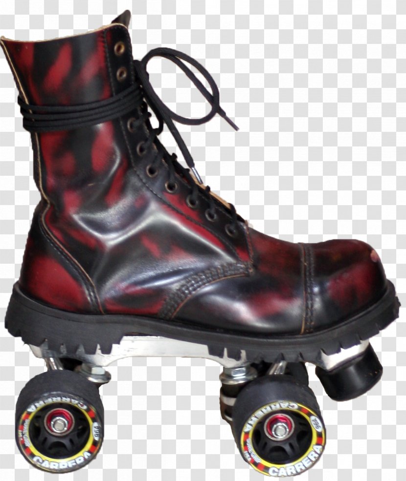 Roller Derby In-Line Skates Skating Ice - Shoe Transparent PNG