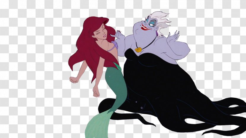Poor Unfortunate Soul: A Tale Of The Sea Witch Ursula Evil Queen Villain Clip Art - Tree - Mermaid Peter Pan Transparent PNG