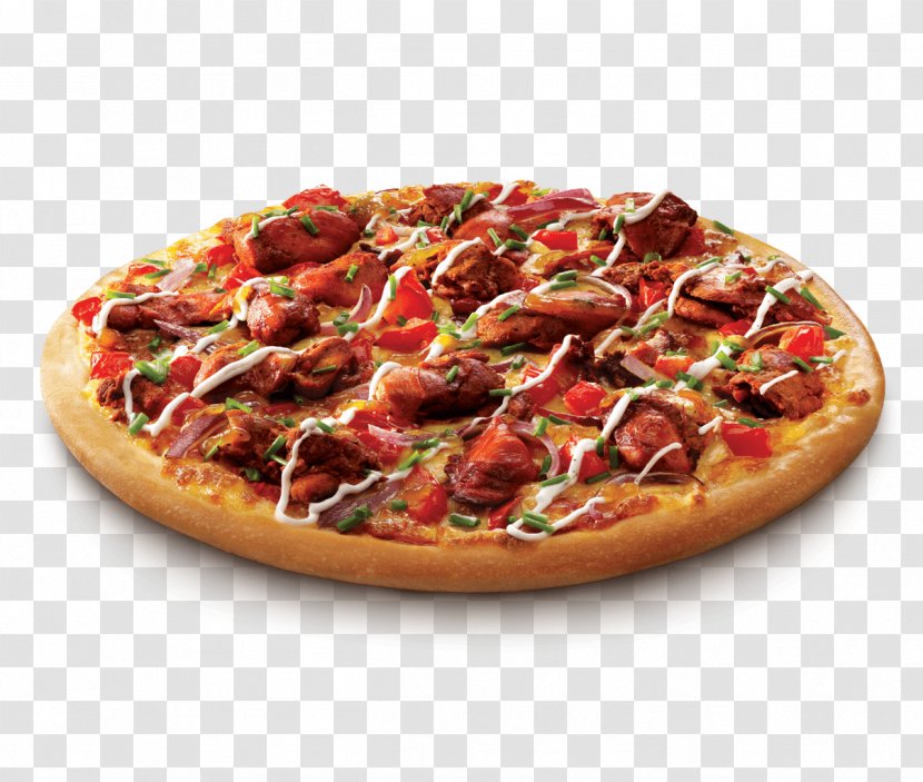 Pizza Tandoori Chicken Italian Cuisine Bread Food - Restaurant Transparent PNG