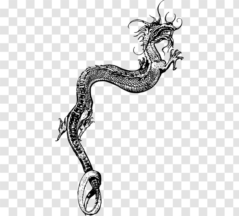 Book Black And White - Silhouette - Serpent Tail Transparent PNG