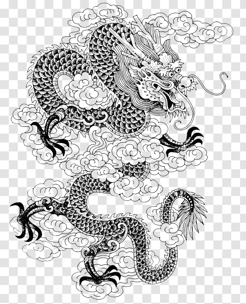 China Chinese Dragon Image Clip Art - Airdrop Vector Transparent PNG