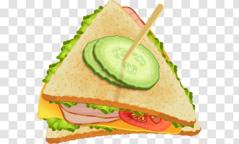 Tea Sandwich Club Submarine Fast Food Ham And Cheese - Panini Transparent PNG