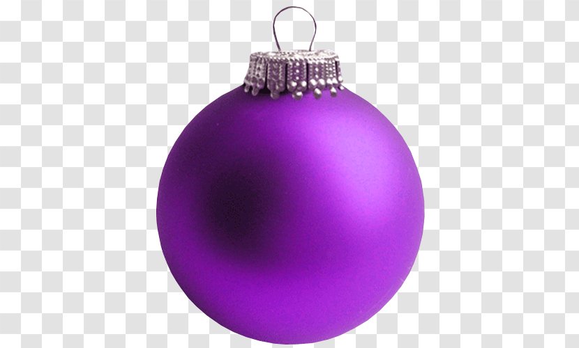 Christmas Ornament Santa Claus Decoration Bombka Clip Art - Violet - Purple Background Transparent PNG