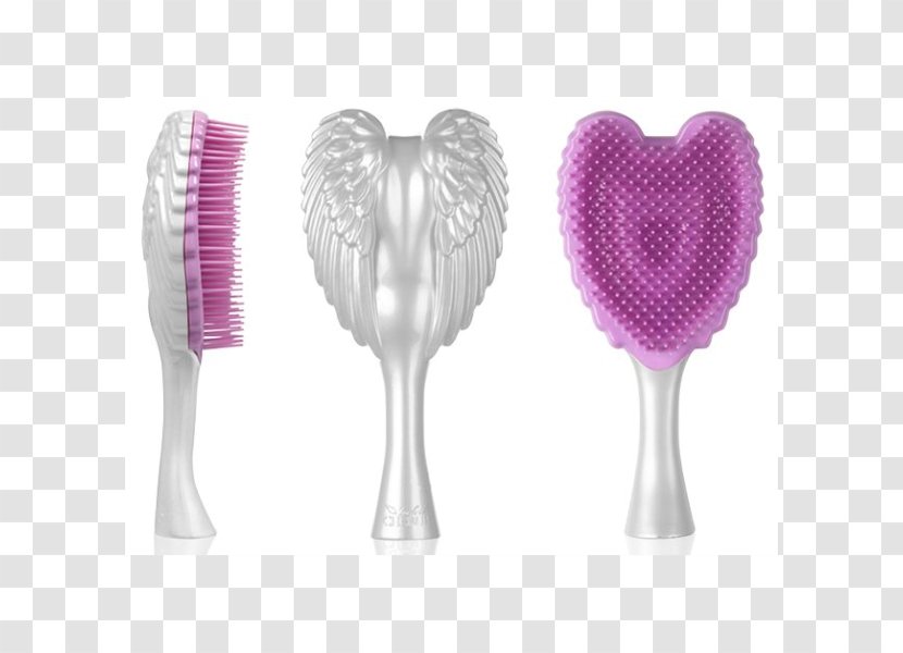 Hairbrush Comb Hair Care - Magenta Transparent PNG