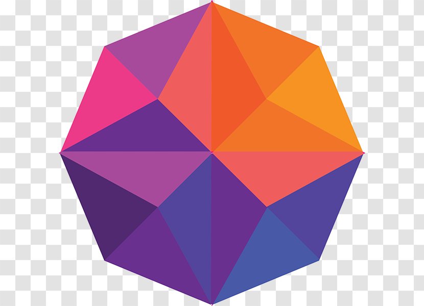 Paper Triangle Pattern Art - Symmetry - Bang Icon Transparent PNG