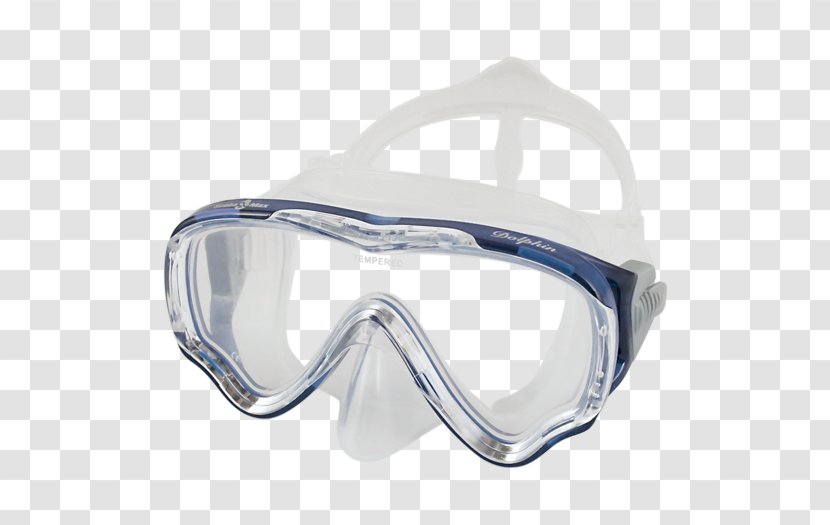 Under Sea Adventures Diving & Snorkeling Masks Scuba Goggles - Underwater - Blue Color Lense Flare With Colorfull Lines Transparent PNG