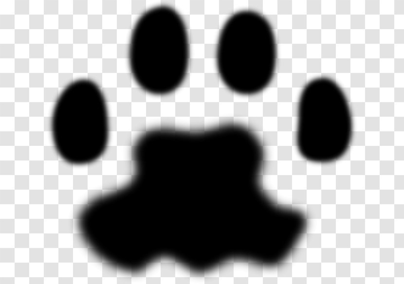 Dog Cat Paw Animal Track Tiger - Silhouette - Semi-circular Dancing Petals Transparent PNG