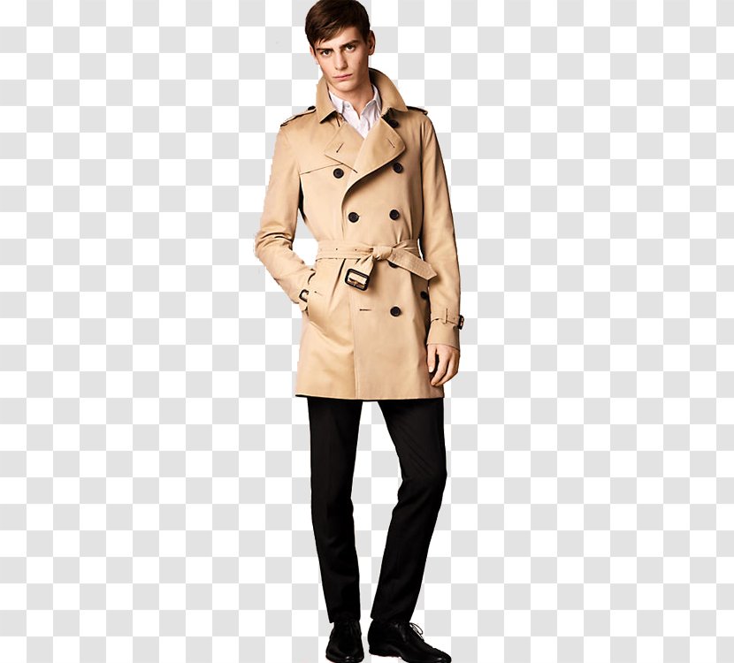 Trench Coat Burberry Outerwear Windbreaker - Clothing Transparent PNG
