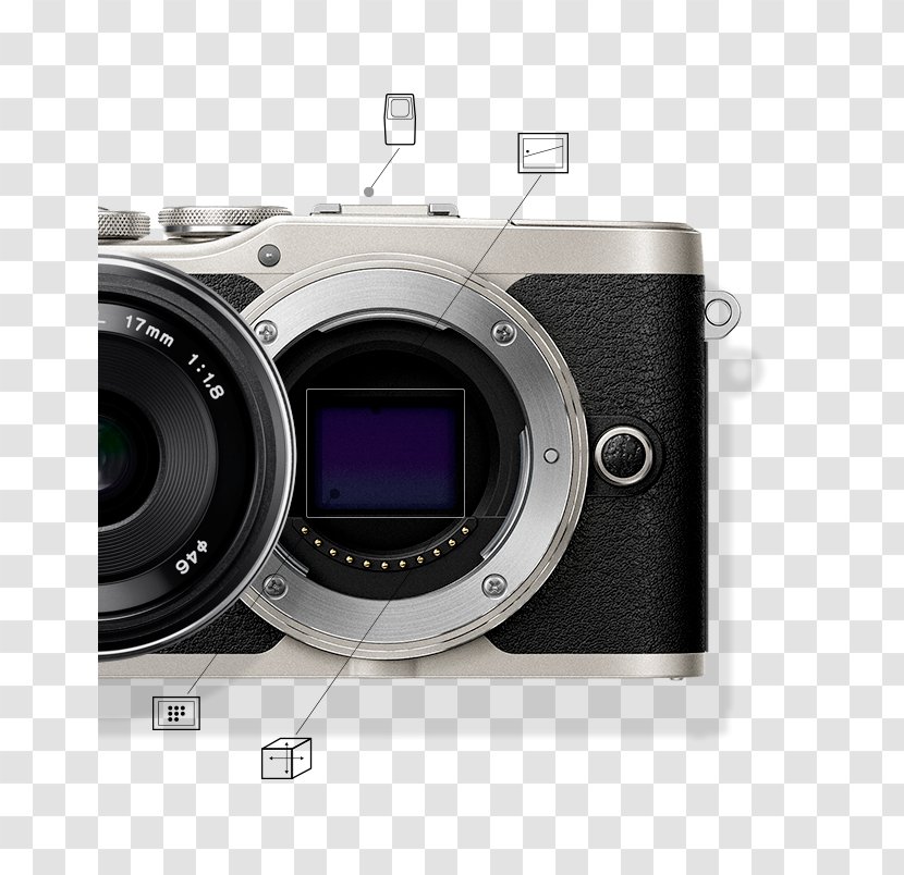 Olympus PEN E-PL9 Mirrorless Interchangeable-lens Camera Corporation System - Digital Transparent PNG