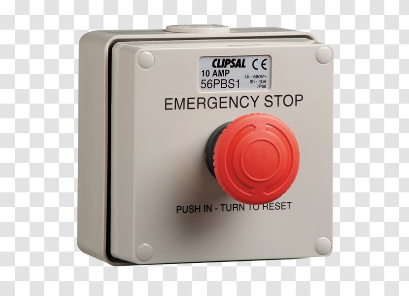 Electrical Switches Push-button Kill Switch Electronics - Rugged Lines Transparent PNG
