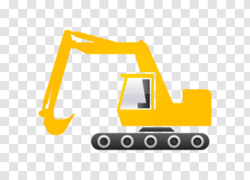 Caterpillar Inc. Excavator Heavy Equipment Icon - Machine - Cliparts Transparent PNG
