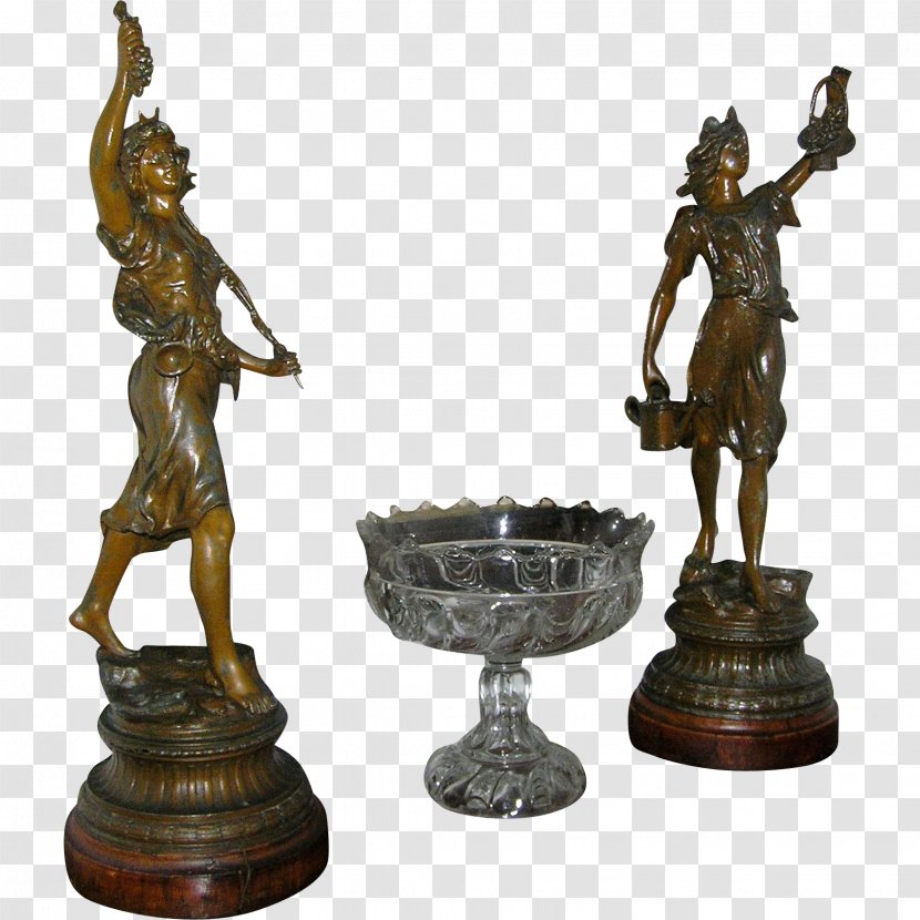 Bronze Sculpture Classical 01504 - Brass Transparent PNG