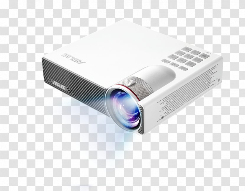 Multimedia Projectors ASUS MX25AQ Digital Light Processing S1 Mobile LED Projector - Overhead Transparent PNG