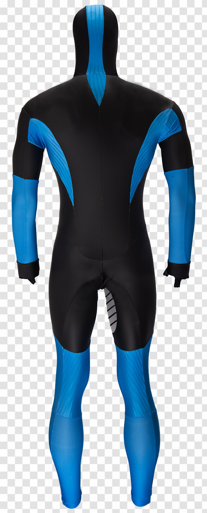 Wetsuit Speed Skating Dry Suit Nice - Cobalt Blue Transparent PNG