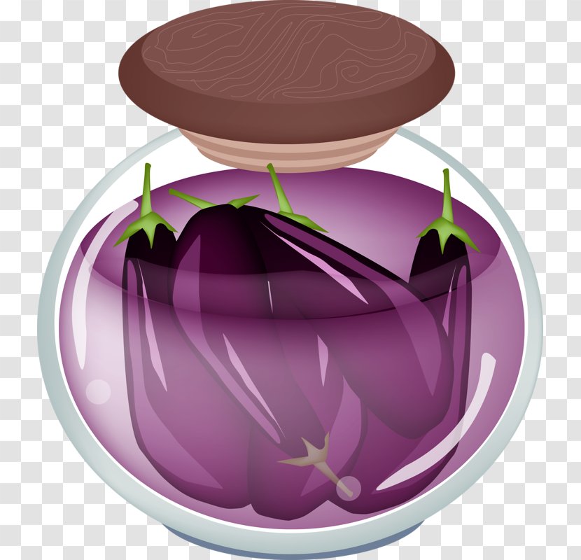 Eggplant Stock Photography Royalty-free Illustration - Pickling - Canned Transparent PNG
