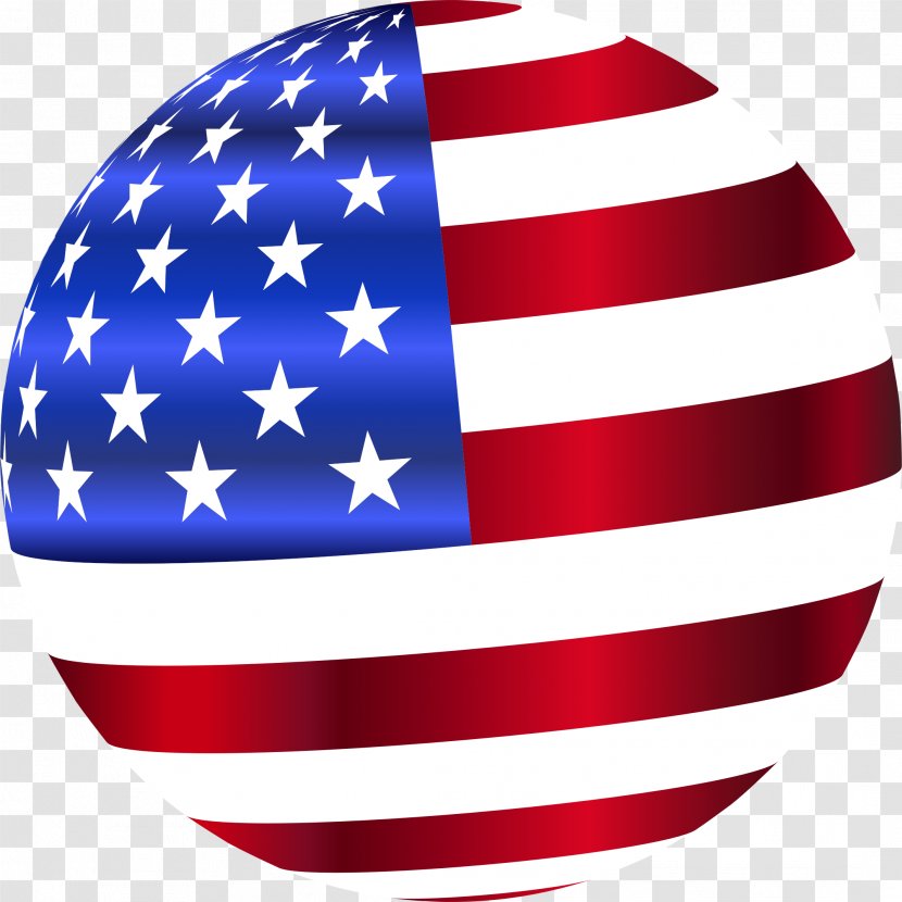 Flag Of The United States Clip Art - America Transparent PNG