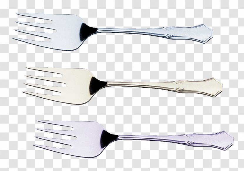 Fork Spoon Material - Color Stainless Steel Transparent PNG