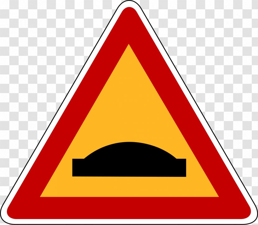 Traffic Sign Speed Bump Warning Stock Photography Road Transparent PNG