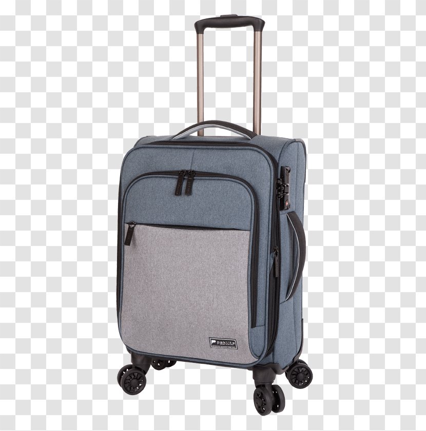 Hand Luggage Baggage Trolley Suitcase - Black - Bag Transparent PNG