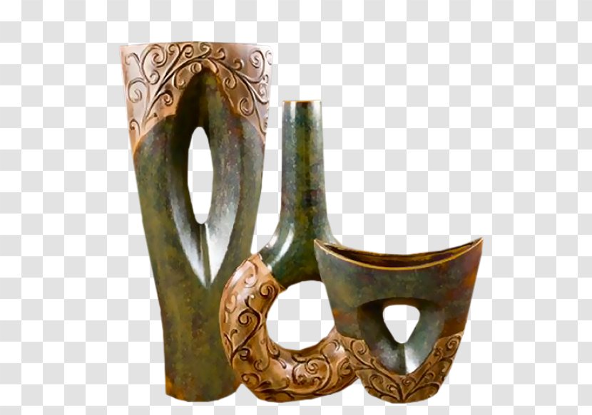 Vase Ceramic Stained Glass Ornament - Sculpture Transparent PNG